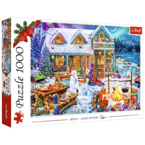 Puzzle - 1000 XMAS - Zimowy czas Trefl 10948 Puzzle - 1000 XMAS - Zimowy czas Trefl 10948