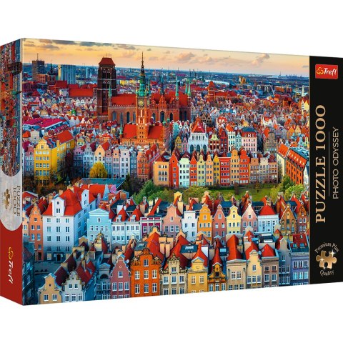 Puzzle - 1000 Premium Plus - Widok na Gdańsk, Polska Trefl 10856 Puzzle - 1000 Premium Plus - Widok na Gdańsk, Polska Trefl 10856