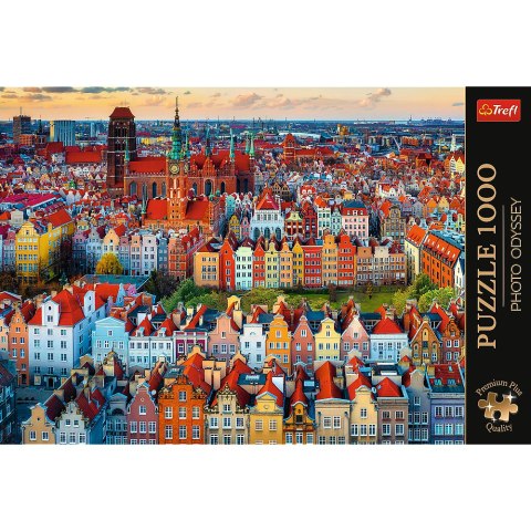 Puzzle - 1000 Premium Plus - Widok na Gdańsk, Polska Trefl 10856 Puzzle - 1000 Premium Plus - Widok na Gdańsk, Polska Trefl 10856