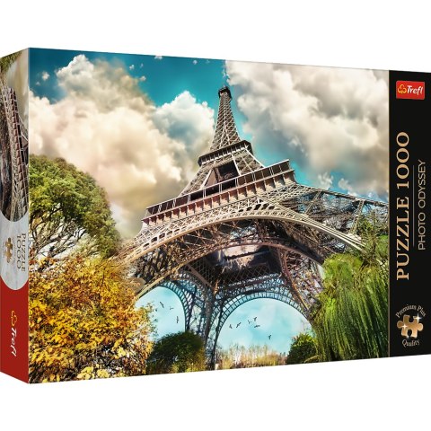 Puzzle- 1000 Premium Plus Wieża Eiffel w Paryżu, Francja Trefl 10815 Puzzle- 1000 Premium Plus Wieża Eiffel w Paryżu, Francja Trefl 10815