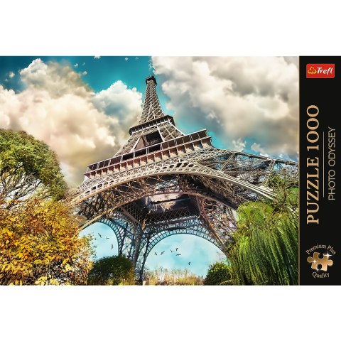 Puzzle- 1000 Premium Plus Wieża Eiffel w Paryżu, Francja Trefl 10815 Puzzle- 1000 Premium Plus Wieża Eiffel w Paryżu, Francja Trefl 10815