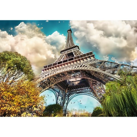 Puzzle- 1000 Premium Plus Wieża Eiffel w Paryżu, Francja Trefl 10815 Puzzle- 1000 Premium Plus Wieża Eiffel w Paryżu, Francja Trefl 10815