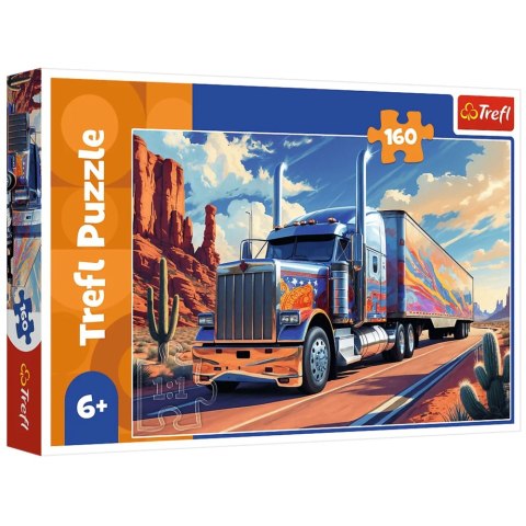 Puzzle 160 - Ciężarówka w trasie Trefl 15413 Puzzle 160 - Ciężarówka w trasie Trefl 15413
