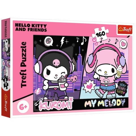 Puzzle - 160 - Kuromi rządzi - Hello Kitty Trefl 15430 Puzzle - 160 - Kuromi rządzi - Hello Kitty Trefl 15430