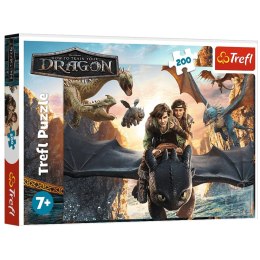 Puzzle 200 - Szczerbatek i przyjaciele Trefl 13348