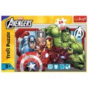 Puzzle 24 Maxi - Zawsze sprawiedliwi - Disney Marvel The Avengers Trefl 14378