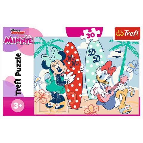 Puzzle - 30 - Kolorowa Minnie - Disney Minnie Tref; 18302 Puzzle - 30 - Kolorowa Minnie - Disney Minnie Tref; 18302