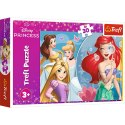 Puzzle - 30 - Piękny dzień księżniczek - Disney Princess Trefl 18308
