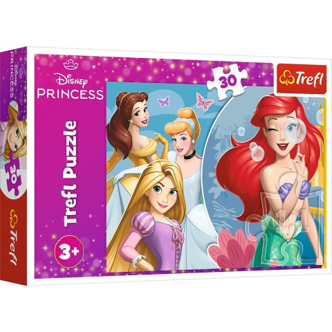 Puzzle - 30 - Piękny dzień księżniczek - Disney Princess Trefl 18308 Puzzle - 30 - Piękny dzień księżniczek - Disney Princess Trefl 18308