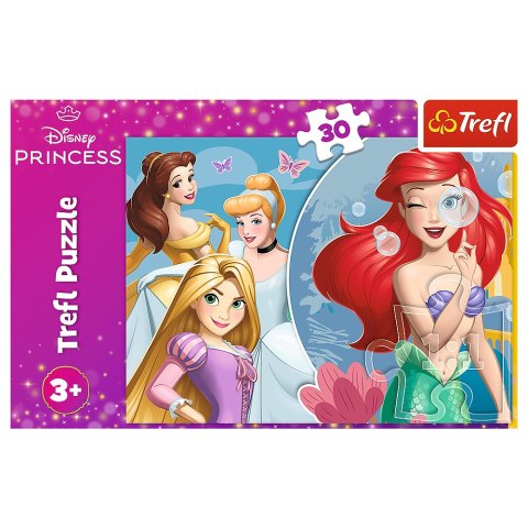 Puzzle - 30 - Piękny dzień księżniczek - Disney Princess Trefl 18308 Puzzle - 30 - Piękny dzień księżniczek - Disney Princess Trefl 18308