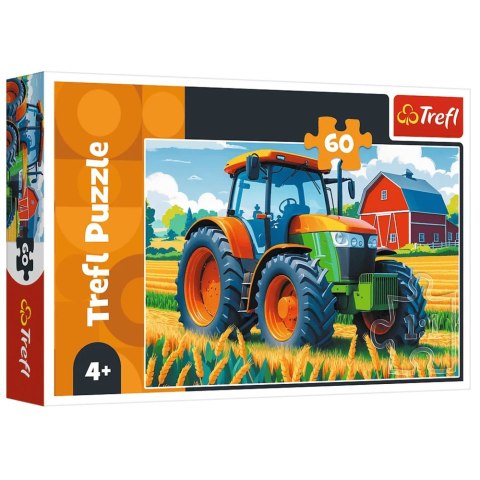 Puzzle 60 - Pojazd rolnika Trefl 16492 Puzzle 60 - Pojazd rolnika Trefl 16492