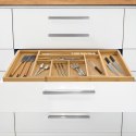 ROZSUWANY BAMBUSOWY ORGANIZER NA SZTUĆCE GREENBLUE, 325-500x430x45MM, GB379