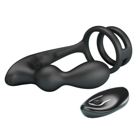 MR PLAY - VIBRATING ANAL PLUG with RING - Remote Control 12 functions MR PLAY - VIBRATING ANAL PLUG with RING - Remote Control 12 functions