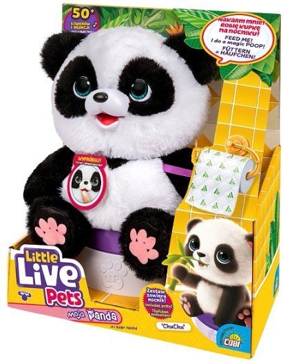 Maskotka interaktywna little live pets panda Maskotka interaktywna little live pets panda