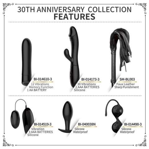 PRETTY LOVE - 30th ANNIVERSARY BAILE, 30 vibration functions Vibration 12 vibration functions PRETTY LOVE - 30th ANNIVERSARY BAILE, 30 vibration functions Vibration 12 vibration functions