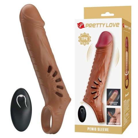 PRETTY LOVE - Penis Sleeve 12 vibration settings PRETTY LOVE - Penis Sleeve 12 vibration settings