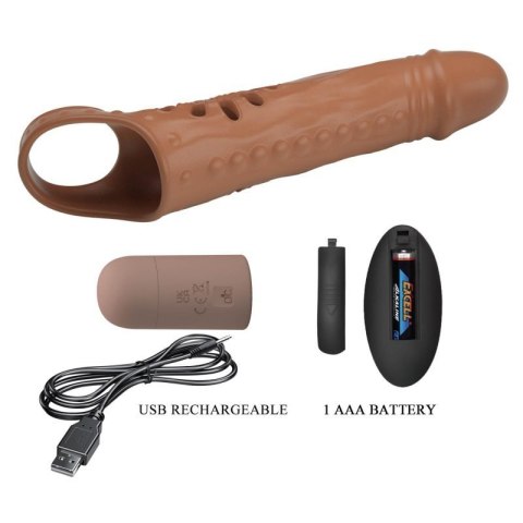 PRETTY LOVE - Penis Sleeve 12 vibration settings PRETTY LOVE - Penis Sleeve 12 vibration settings
