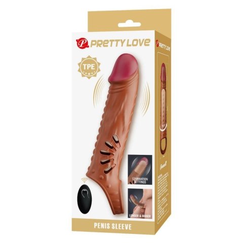 PRETTY LOVE - Penis Sleeve 12 vibration settings PRETTY LOVE - Penis Sleeve 12 vibration settings