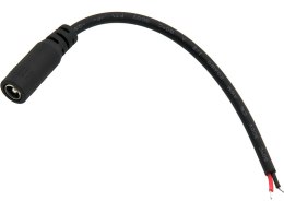 70-681# Gniazdo dc 2,5/5,5 z kablem 15cm