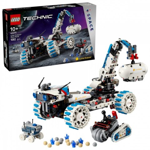 Klocki technic 42211 kosmiczny łazik księżycowy lunar outpost