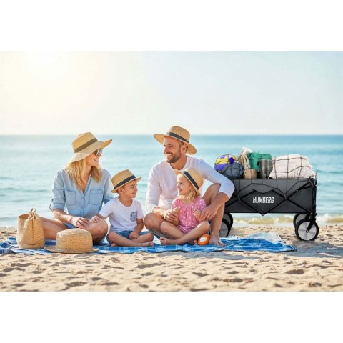 Siatka zabezpieczająca do wózków transportowych turystycznych plażowych Humberg Siatka zabezpieczająca do wózków transportowych turystycznych plażowych Humberg