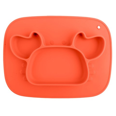 Talerzyk dla dzieci silikonowy do karmienia korona Ricokids