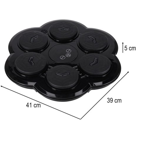 Tarcza bokserska treningowa na ścianę trenażer muzyka LED USB rękawice Tarcza bokserska treningowa na ścianę trenażer muzyka LED USB rękawice