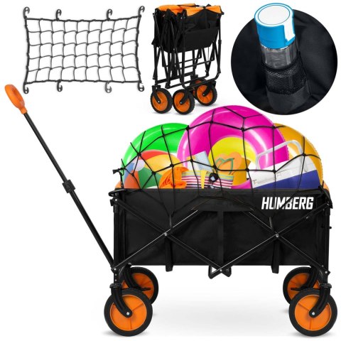 Wózek transportowy, składany z siatką 100l Humberg HM-513 Wózek transportowy, składany z siatką 100l Humberg HM-513