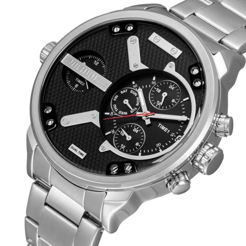 ZEGAREK MĘSKI PAUL LORENS - PL20021B-1C1 (zg389d) + BOX ZEGAREK MĘSKI PAUL LORENS - PL20021B-1C1 (zg389d) + BOX