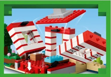 21275 - LEGO Minecraft - Dom TNT w dżungli 21275 - LEGO Minecraft - Dom TNT w dżungli