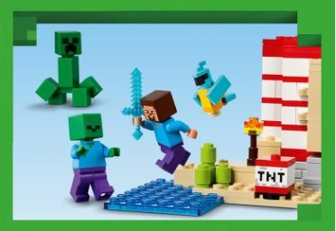 21275 - LEGO Minecraft - Dom TNT w dżungli 21275 - LEGO Minecraft - Dom TNT w dżungli
