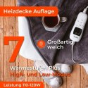 CR 7418 Elektryczny koc nakładany z czasomierzem (1) super miękki