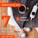 CR 7418 Elektryczny koc nakładany z czasomierzem (1) super miękki
