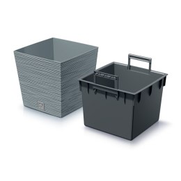 Doniczka FURU SQUARE LOW DFS300 - beton
