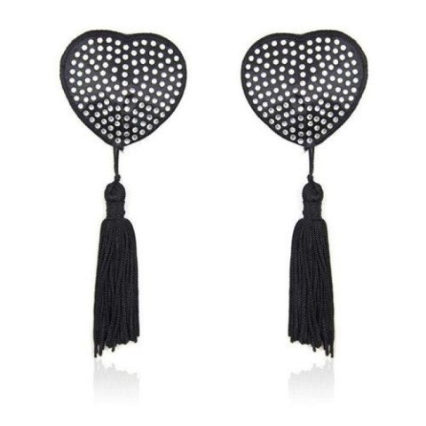 Heart shine nipples tassels (argento) Heart shine nipples tassels (argento)