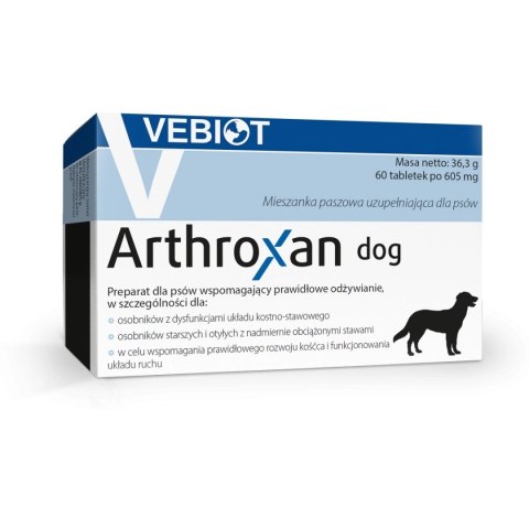 Nutrifarm Sp. Z O.o. Vebiot Arthroxan Dog 60 Tabletek Nutrifarm Sp. Z O.o. Vebiot Arthroxan Dog 60 Tabletek