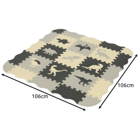 Puzzle piankowe 30,5x30,5cm 35el. Kruzzel 25785 Puzzle piankowe 30,5x30,5cm 35el. Kruzzel 25785