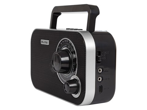 77-543# Radio przenośne analogowe am/fm blow ra12 czarno-białe 77-543# Radio przenośne analogowe am/fm blow ra12 czarno-białe