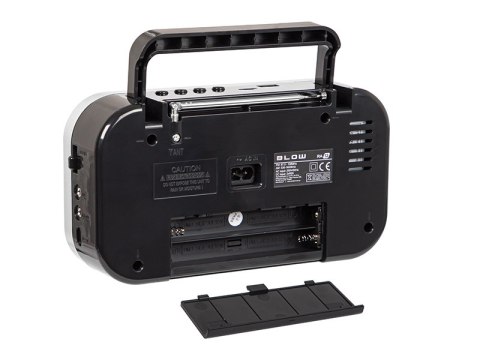 77-543# Radio przenośne analogowe am/fm blow ra12 czarno-białe 77-543# Radio przenośne analogowe am/fm blow ra12 czarno-białe