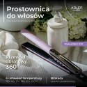 AD 2329 Prostownica do włosów keratynowa | powłoka ceramiczno-keratynowa | wyświetlacz lcd | 6 poziomów temp. | etui + rękawiczk