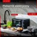 AD 6032 Piekarnik elektryczny 9l | regulacja temperatury | minutnik |