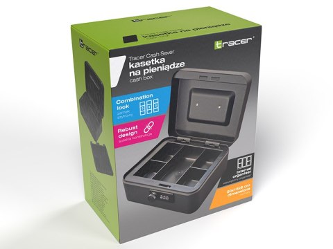 Kasetka na pieniądze Tracer Cash Saver Kasetka na pieniądze Tracer Cash Saver