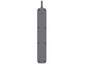 Listwa zasilająca antyprzepięciowa TRACER Power Line+ mobile ready 5 m (4 gniazda + 3x USB A, 5V 2,4A)