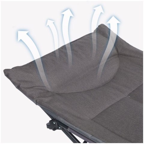 Łóżko turystyczne, polowe, kanadyjka 187 x 68cm składane z kieszonką AR05SZ