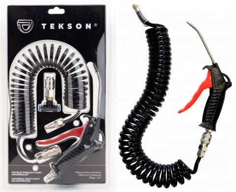 PISTOLET DO PRZEDMUCHIWANIA Z PRZEWODEM TEKSON 10KG/CM2 PISTOLET DO PRZEDMUCHIWANIA Z PRZEWODEM TEKSON 10KG/CM2