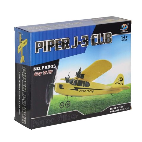 Samolot zdalnie sterowany na pilota RC FX803 Piper 150mah Samolot zdalnie sterowany na pilota RC FX803 Piper 150mah