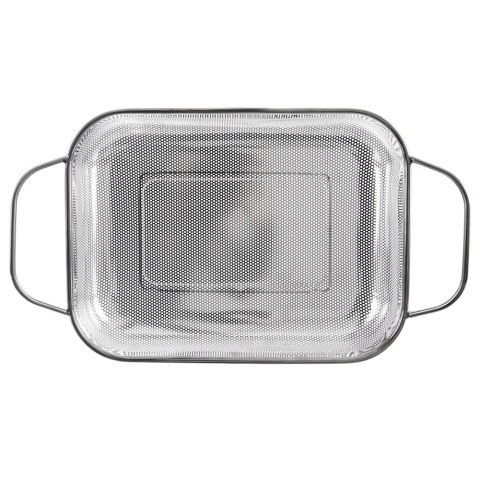 CEDZAK DURSZLAK KUCHENNY STALOWY NACZYNIE NA GRILLA ANETT 43X25X9CM ORION 124483 CEDZAK DURSZLAK KUCHENNY STALOWY NACZYNIE NA GRILLA ANETT 43X25X9CM ORION 124483