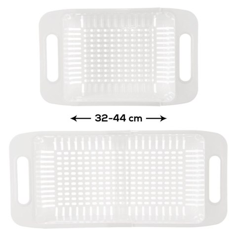 CEDZAK KUCHENNY REGULOWANY DO ZLEWU SITKO DURSZLAK NA ZLEW 32-44X20X8CM ORION 731623 CEDZAK KUCHENNY REGULOWANY DO ZLEWU SITKO DURSZLAK NA ZLEW 32-44X20X8CM ORION 731623