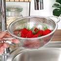 CEDZAK KUCHENNY Z UCHWYTAMI DURSZLAK STALOWY SITKO ANETT 16.5CM ORION 124476