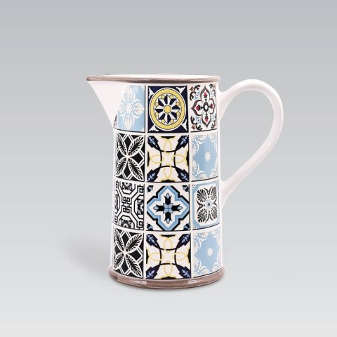 CERAMICZNY DZBANEK NA WODĘ MLEKO SOKI 1.0L MAESTRO HOLIDAY IN PORTO MR-20005-55 CERAMICZNY DZBANEK NA WODĘ MLEKO SOKI 1.0L MAESTRO HOLIDAY IN PORTO MR-20005-55
